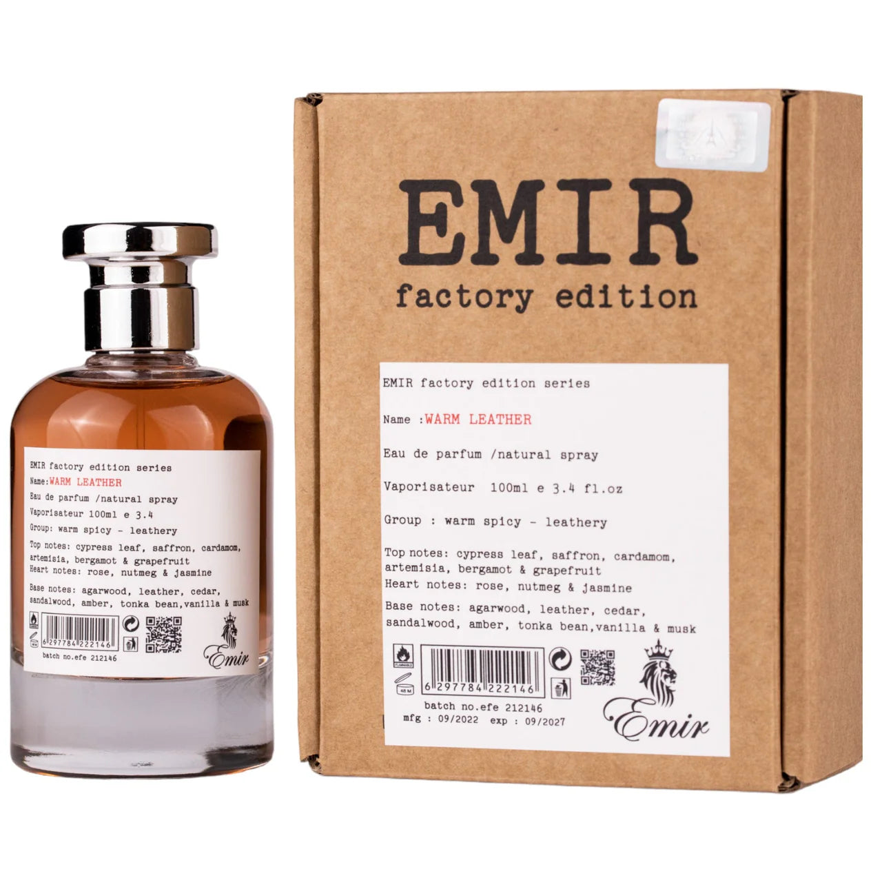 Emir Factory Edition - Warm Leather - 100ml
