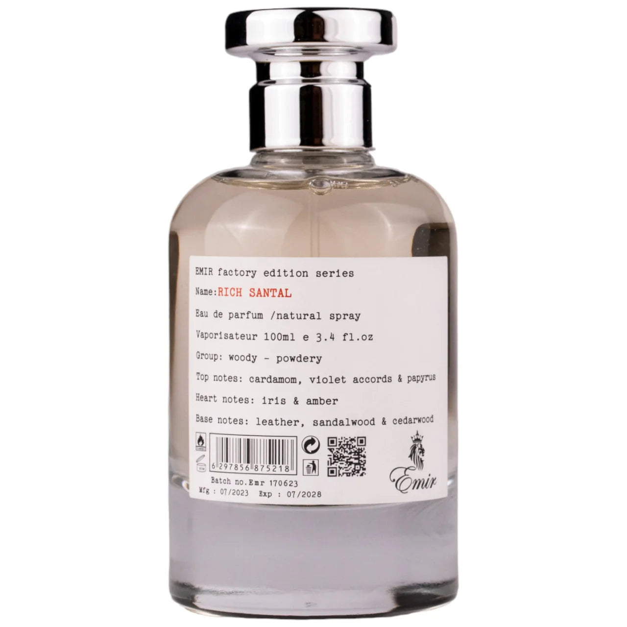 Emir Factory Edition - Rich Santal - 100ml