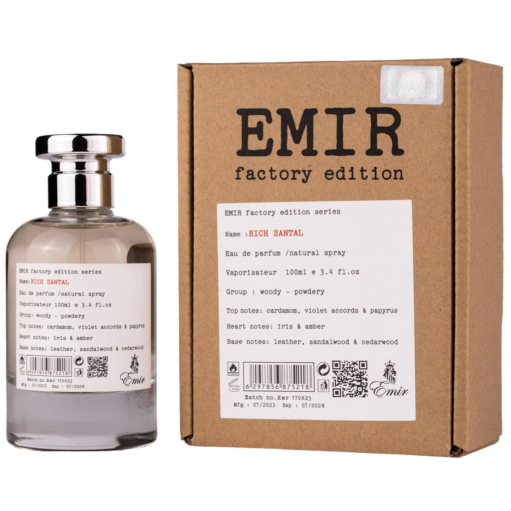 Emir Factory Edition - Rich Santal - 100ml